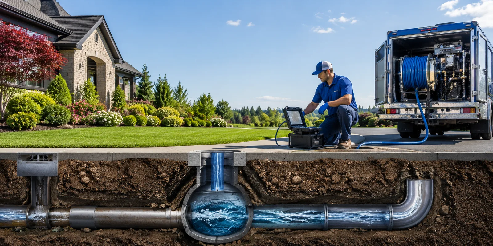 Drainage restoration information for Holcombe, WI